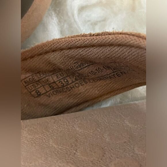 Vionic Tide Aloe Leather Toe Post Flip Flop Sandals Size 8 - Picture 7 of 7